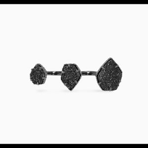 Kendra Scott | Naomi Gunmetal Double Ring